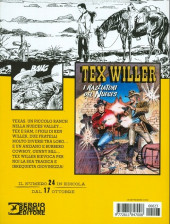 Verso de Tex Willer (Sergio Bonelli Editore) -23- Nelle mani della legge