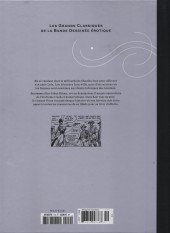 Verso de Les grands Classiques de la Bande Dessinée érotique - La Collection -119115- Lou taxi de nuit - tome 2