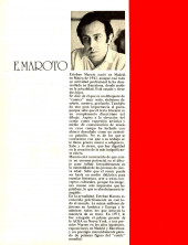 Verso de Dossier Negro -HS06- Número especial Esteban Maroto
