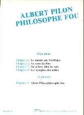 Verso de Albert Pilon philosophe fou -4- Les Nymphes des sables