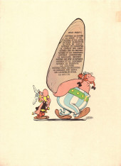 Verso de Astérix -18a1973- Les lauriers de César