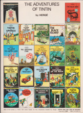 Verso de Tintin (The Adventures of) - Tintin's moon Adventure