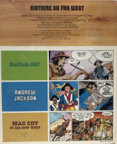 Verso de Histoire du Far-West (Intégrale) -5- Buffalo Bill / Andrew Jackson / Mac Coy et les cow-boys