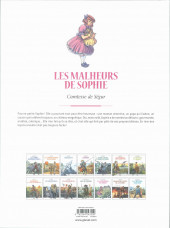 Verso de Les grands Classiques de la littérature en bande dessinée -45a2021- Les malheurs de Sophie