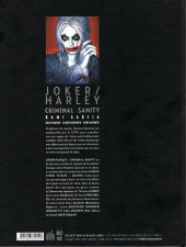 Verso de Joker/Harley : Criminal Sanity - Joker/Harley: Criminal Sanity