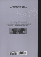 Verso de Les grands Classiques de la Bande Dessinée érotique - La Collection -112117a- Nagarya - tome 1