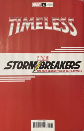 Verso de Timeless (2021) -1G- Issue #1