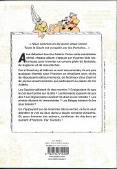 Verso de Astérix (Autres) -c2021- Les vérités historiques expliquées