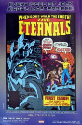 Verso de The eternals: Secrets from the Marvel Universe (2020) -1- The Eternals: Secrets from the Marvel universe