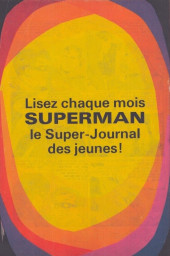 Verso de Superman et Batman puis Superman (Sagédition/Interpresse) -2- Superman et Batman