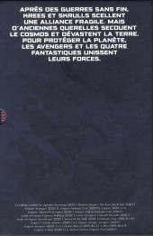 Verso de Avengers & Fantastic Four : Empyre -INT en COF- Empyre