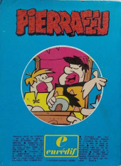 Verso de Pierrafeu et leurs amis de la télé (Hanna-Barbera présente les) (Euredif) -Rec02- Album N°2 (3, 4)
