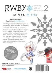 Verso de RWBY: Official Manga Anthology -2- Mirror Mirror