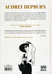 Verso de Audrey Hepburn (Michel Lafon) -TL- Audrey Hepburn