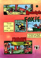 Verso de Foxie (1re série - Artima) -182- Rajeunissons