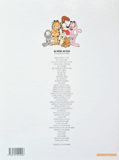 Verso de Garfield (Dargaud) -18b2005- Garfield dort sur ses deux oreilles