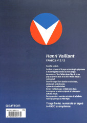 Verso de Henri Vaillant -2- Famille