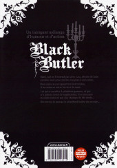 Verso de Black Butler -33- Black Fireman