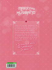 Verso de Marry my Husband -4- Tome 4