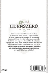 Verso de Edens Zero -29- Depuis la nuit des temps 