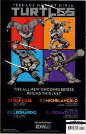 Verso de Free Comic Book Day 2024 -19- Teenage Mutant Ninja Turtles