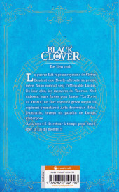 Verso de Black Clover -36- Le lien noir