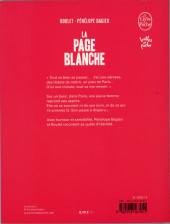 Verso de La page blanche -a2013- La Page Blanche