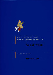 Verso de Hergé - Werkausgabe (Intégrale en allemand) -6- Die Schwarze Insel/König Ottokars Zepter/Herr Bellum