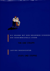 Verso de Hergé - Werkausgabe (Intégrale en allemand) -8- Die Krabbe mit den goldenen Scheren/Der geheimnisvolle Stern/Stups und Steppke
