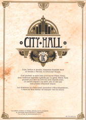 Verso de City Hall -6TL- Tome 6