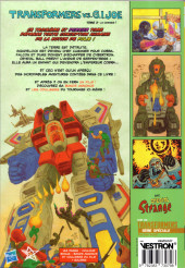 Verso de Transformers vs. G.I. Joe -3- Tome 3