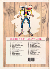 Verso de Lucky Luke -10c1990- Alerte aux Pieds-Bleus