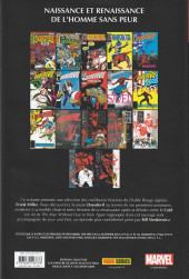 Verso de Daredevil par Frank Miller -1VC- Daredevil  : Companion
