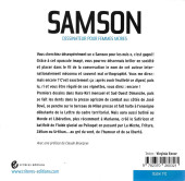 Verso de Les iconovores -2- Samson