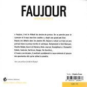 Verso de Les iconovores -4- Faujour