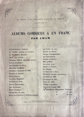 Verso de (AUT) Cham - Au Salon de 1867