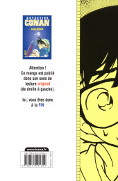 Verso de Détective Conan -10a2023- Tome 10