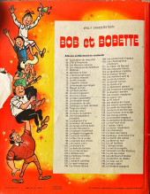 Verso de Bob et Bobette (3e Série Rouge) -139a1974- Le toubib des arbres