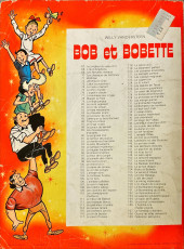 Verso de Bob et Bobette (3e Série Rouge) -74a1978- Le matou marrant