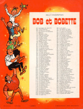 Verso de Bob et Bobette (3e Série Rouge) -173a1980- La cité des nuages