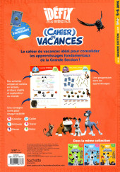 Verso de Idéfix et les Irréductibles -CdV2- Cahier de vacances 5-6 ans