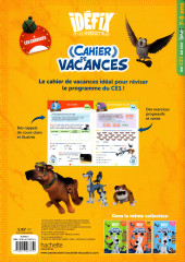 Verso de Idéfix et les Irréductibles -CdV4- Cahier de vacances 7-8 ans