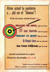 Verso de El Monje Loco -38- Cacería Humana (2a. Parte)