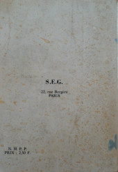 Verso de Yphon (SEG) -Rec05- Album N°5 (du n°13 au n°15)
