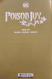 Verso de Poison Ivy (2022) -18VC2- Issue #18