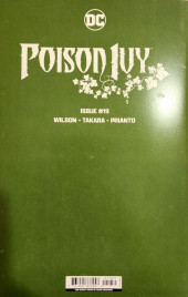 Verso de Poison Ivy (2022) -19VC2- Issue #19
