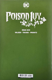 Verso de Poison Ivy (2022) -20VC5- Issue #20