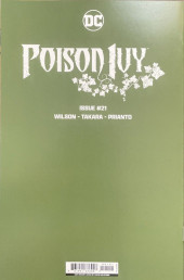 Verso de Poison Ivy (2022) -21VC4- Issue #21