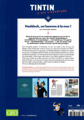 Verso de Tintin - Divers -GéoHS 2024- Tintin - C'est l'aventure - HS5 - Haddock, un homme à la mer !
