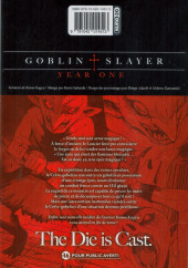 Verso de Goblin Slayer : Year One -11- Tome 11